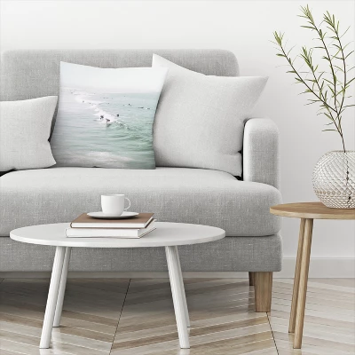 Santa Monica Beach By Tanya Shumkina Throw Pillow - Americanflat 4 Santa Monica Beach By Tanya Shumkina Throw Pillow - Americanflat - Image 2