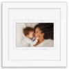 Americanflat Baby Picture Frame - Use As 4x6 With 3 Mats Or Display 8x8 Photos Without Mat - Signature Collection - White -Americanflat GUEST 3b44b403 5123 496e 9624 77b00c382651
