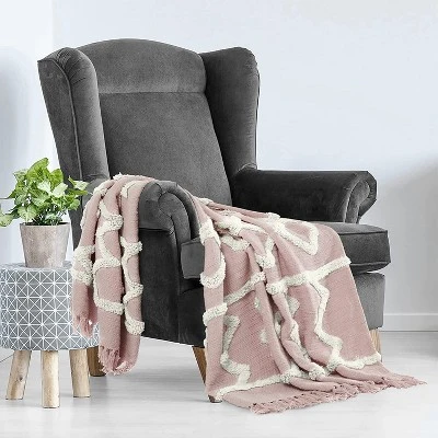 Americanflat 100% Cotton Boho Throw Blanket - All Seasons Lightweight Cozy Soft Blankets & Throws For Bed And Sofa - 100% Cotton With Fringe 10 Americanflat 100% Cotton Boho Throw Blanket - All Seasons Lightweight Cozy Soft Blankets & Throws For Bed And Sofa - 100% Cotton With Fringe - Image 8