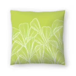 Americanflat Floral Abstract In Summer Green By Modern Tropical Throw Pillow -Americanflat GUEST 3f23b998 16e7 4412 bbad 202be05ce8ae