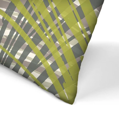 Palm Silhouette By Modern Tropical Throw Pillow - Americanflat 3 Palm Silhouette By Modern Tropical Throw Pillow - Americanflat