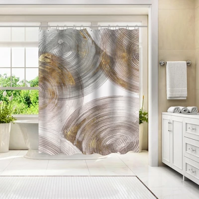 Americanflat 71" X 74" Shower Curtain By PI Creative Art - Available In Variety Of Styles 3 Americanflat 71" X 74" Shower Curtain By PI Creative Art - Available In Variety Of Styles