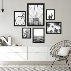 (Set Of 6) Framed Prints Gallery Wall Art Set Black & White Photography2 By Sisi And Seb - Americanflat 9 (Set Of 6) Framed Prints Gallery Wall Art Set Black & White Photography2 By Sisi And Seb - Americanflat -Americanflat GUEST 4617c131 34a1 4a42 be0e f3865552c0be