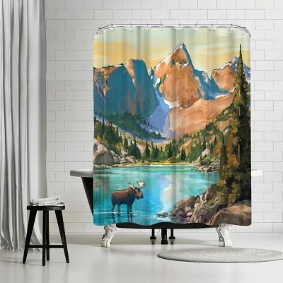 Americanflat 71" X 74" Shower Curtain Style 3 By Anderson Design Group 10 Americanflat 71" X 74" Shower Curtain Style 3 By Anderson Design Group - Image 8