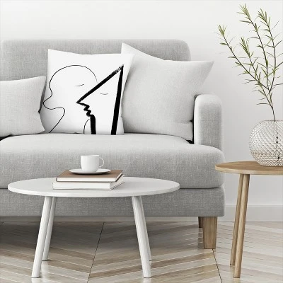 A Sweet Kiss By Atelier Posters Throw Pillow - Americanflat 4 A Sweet Kiss By Atelier Posters Throw Pillow - Americanflat - Image 2