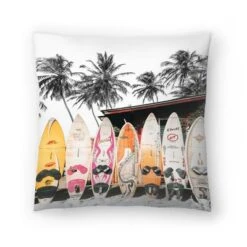 Hawaii Surfboard By Tanya Shumkina Throw Pillow - Americanflat 13 Hawaii Surfboard By Tanya Shumkina Throw Pillow - Americanflat -Americanflat GUEST 4b8fa99e 4d8a 463a 83a0 72bebffc378e