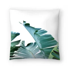 Green Palm Leaf By Tanya Shumkina Throw Pillow - Americanflat -Americanflat GUEST 4c136d51 8af7 4850 b27e 2691b66889d9