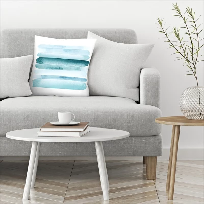 Americanflat Move Forward Blue By Amy Brinkman Throw Pillow 4 Americanflat Move Forward Blue By Amy Brinkman Throw Pillow - Image 2