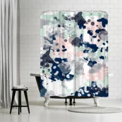 Americanflat 71" X 74" Shower Curtain Style 6 By Charlotte Winter -Americanflat GUEST 4f2efccf c007 4dde ac63 4084625f3c48