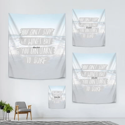 Americanflat Learn To Surf By Leah Flores Wall Tapestry 5 Americanflat Learn To Surf By Leah Flores Wall Tapestry - Image 3