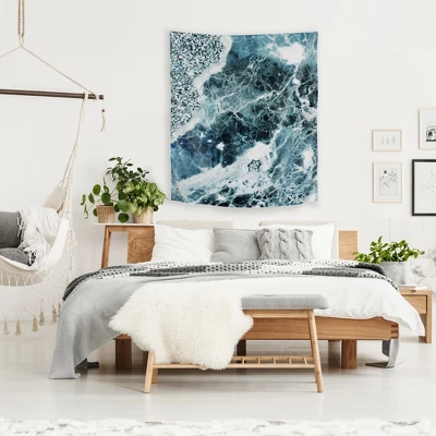 Americanflat Sea Marble By Emanuela Carratoni Wall Tapestry 3 Americanflat Sea Marble By Emanuela Carratoni Wall Tapestry