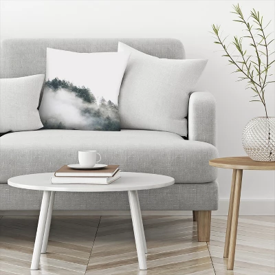 Mystery Woodland Photography By Tanya Shumkina Throw Pillow - Americanflat 4 Mystery Woodland Photography By Tanya Shumkina Throw Pillow - Americanflat - Image 2