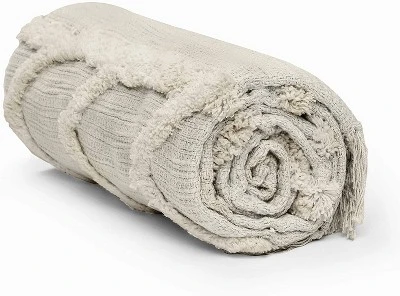 Americanflat 100% Cotton Boho Throw Blanket - All Seasons Lightweight Cozy Soft Blankets & Throws For Bed And Sofa - 100% Cotton With Fringe 8 Americanflat 100% Cotton Boho Throw Blanket - All Seasons Lightweight Cozy Soft Blankets & Throws For Bed And Sofa - 100% Cotton With Fringe - Image 6