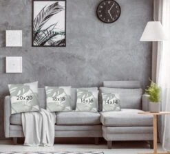 Monstera On Grey By Tanya Shumkina Throw Pillow - Americanflat 11 Monstera On Grey By Tanya Shumkina Throw Pillow - Americanflat -Americanflat GUEST 57eadd21 f161 48ca 82b0 d7dad713a38d