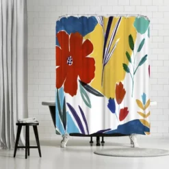 Americanflat 71" X 74" Shower Curtain Style 7 By PI Creative Art - Available In Variety Of Styles -Americanflat GUEST 59c120c1 0d1e 449f a1e8 72b5b37b9a5a