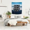 Americanflat Learn To Surf By Leah Flores Wall Tapestry -Americanflat GUEST 5b4a730a 2eb5 484d 9403 13579b2b7206