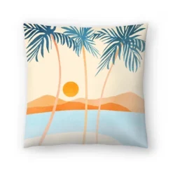 Baja California Coast By Modern Tropical Throw Pillow - Americanflat -Americanflat GUEST 5be2709d 4b83 4419 886a d9be74737eb4