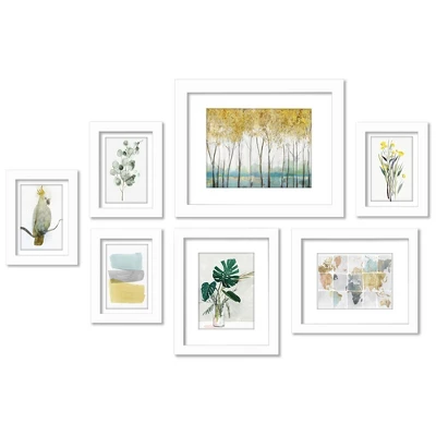 (Set Of 7) Framed Art Sets Watercolor Wanderlust PI Creative- Americanflat 9 (Set Of 7) Framed Art Sets Watercolor Wanderlust PI Creative- Americanflat - Image 7