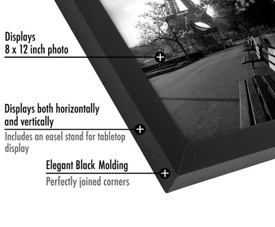 Americanflat Picture Frame With Tempered Shatter-resistant Glass - Wall Mounted Horizontal And Vertical Formats 4 Americanflat Picture Frame With Tempered Shatter-resistant Glass - Wall Mounted Horizontal And Vertical Formats - Image 2