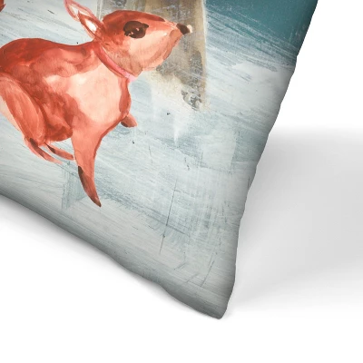 Forest Life I By Pi Holiday Collection - 20" X 14" Throw Pillow - Americanflat 3 Forest Life I By Pi Holiday Collection - 20" X 14" Throw Pillow - Americanflat