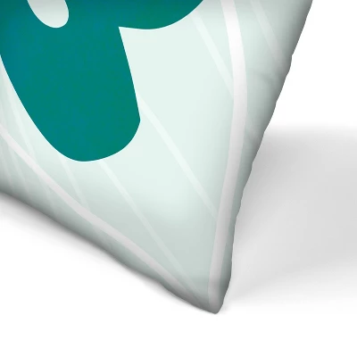 Coastal Floral By Modern Tropical Throw Pillow - Americanflat 3 Coastal Floral By Modern Tropical Throw Pillow - Americanflat