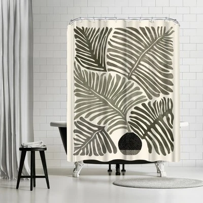 Americanflat 71" X 74" Shower Curtain Neutral Styles By Modern Tropical 13 Americanflat 71" X 74" Shower Curtain Neutral Styles By Modern Tropical - Image 11