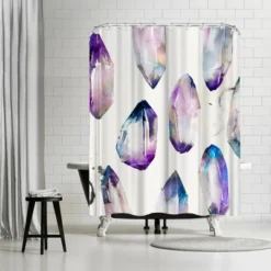 Americanflat 71" X 74" Shower Curtain Style 9 By PI Creative Art - Available In Variety Of Styles -Americanflat GUEST 6434f70a e8df 4d81 9d66 5dae360dfbae