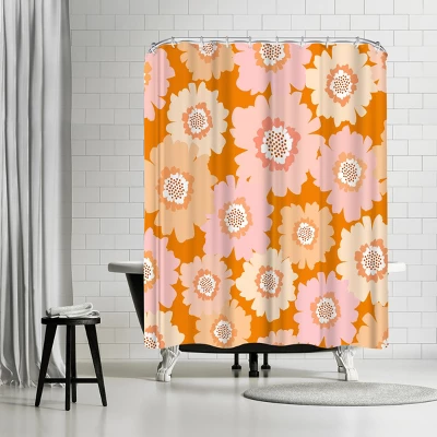 Americanflat 71X74 Abstract Shower Curtain By The Print Republic 9 Americanflat 71X74 Abstract Shower Curtain By The Print Republic - Image 7