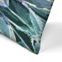 Agave Oil Painting By Tanya Shumkina Throw Pillow - Americanflat