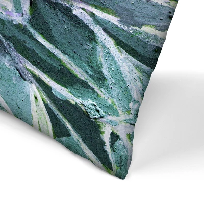 Agave Oil Painting By Tanya Shumkina Throw Pillow - Americanflat 3 Agave Oil Painting By Tanya Shumkina Throw Pillow - Americanflat