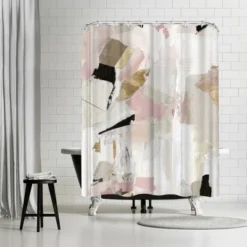 Americanflat 71" X 74" Shower Curtain Style 10 By PI Creative Art - Available In Variety Of Styles -Americanflat GUEST 6750dbdb f1ce 489b b655 d45df3210271