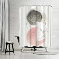 Americanflat 71" X 74" Shower Curtain Style 9 By PI Creative Art - Available In Variety Of Styles -Americanflat GUEST 6a7c8ebe a859 4334 85bd 9c948ea147e5