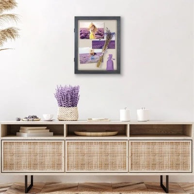 Americanflat Front Opening 11x14 Shadow Box Frame With Shatter-Resistant Glass, Silhouette Collection, Shadow Box Display Case For Tabletop, Black 9 Americanflat Front Opening 11x14 Shadow Box Frame With Shatter-Resistant Glass, Silhouette Collection, Shadow Box Display Case For Tabletop, Black - Image 7