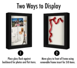 Americanflat Shadow Box Frame With Tempered Shatter-resistant Glass - Available In A Variety Of Sizes And Styles 11 Americanflat Shadow Box Frame With Tempered Shatter-resistant Glass - Available In A Variety Of Sizes And Styles -Americanflat GUEST 6b208fd4 efd1 49ce 8134 cdebfe98efdf