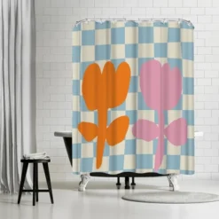 Americanflat 71x74 Floral & Botanical Shower Curtain By Miho Art Studio -Americanflat GUEST 6c8ce106 1469 4690 b653 29831c0819a1