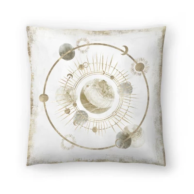 Americanflat Golden Galaxy I Throw Pillow By Pi Creative Art 5 Americanflat Golden Galaxy I Throw Pillow By Pi Creative Art - Image 3