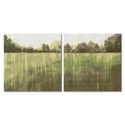 (Set Of 2) Canvas Wall Art Set Green Field By PI Creative Art - Americanflat -Americanflat GUEST 6e5fa345 1f8c 420a a67c 474847659e7a