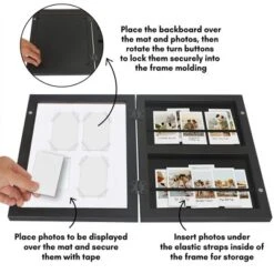 Americanflat 9x11 Picture Frame With Storage - Fits Four 2x3 Instant-Print Photos - Storage Frame Holds Up To 100 Photos - Black 13 Americanflat 9x11 Picture Frame With Storage - Fits Four 2x3 Instant-Print Photos - Storage Frame Holds Up To 100 Photos - Black -Americanflat GUEST 6ea8111c 8207 470b ac74 fc097fcd9f3b