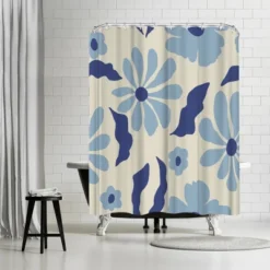 Americanflat 71x74 Floral & Botanical Shower Curtain By Miho Art Studio -Americanflat GUEST 6ece17f3 7495 4e28 b301 bae4f1c14b56