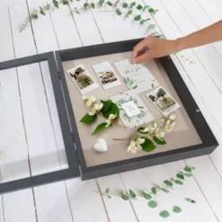 Americanflat Front Opening 11x14 Shadow Box Frame With Shatter-Resistant Glass, Silhouette Collection, Shadow Box Display Case For Tabletop, Black 12 Americanflat Front Opening 11x14 Shadow Box Frame With Shatter-Resistant Glass, Silhouette Collection, Shadow Box Display Case For Tabletop, Black -Americanflat GUEST 6f0c38ab b854 46c5 a880 278b2b6b573f