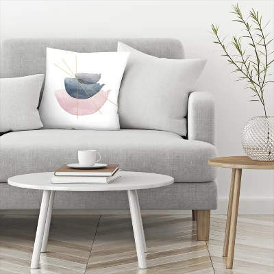 Boho Abstract By Tanya Shumkina Throw Pillow - Americanflat 4 Boho Abstract By Tanya Shumkina Throw Pillow - Americanflat - Image 2