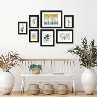 (Set Of 7) Framed Art Sets Watercolor Wanderlust PI Creative- Americanflat 3 (Set Of 7) Framed Art Sets Watercolor Wanderlust PI Creative- Americanflat