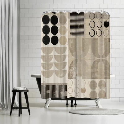 Americanflat 71X74 Abstract Shower Curtain By The Print Republic 13 Americanflat 71X74 Abstract Shower Curtain By The Print Republic - Image 11