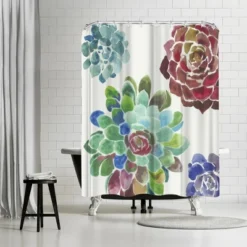 Americanflat 71" X 74" Shower Curtain Style 4 By PI Creative Art - Available In Variety Of Styles -Americanflat GUEST 71c03f11 4bac 47a0 9c99 6551af43d680