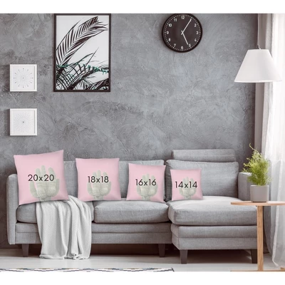 Americanflat Cactus On Pink And Cactus On Yellow By LILA + LOLA Set Of 2 Throw Pillows 5 Americanflat Cactus On Pink And Cactus On Yellow By LILA + LOLA Set Of 2 Throw Pillows - Image 3