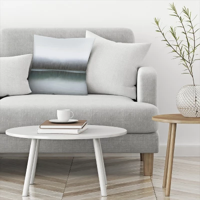 Winter Lake By Tanya Shumkina Throw Pillow - Americanflat 4 Winter Lake By Tanya Shumkina Throw Pillow - Americanflat - Image 2