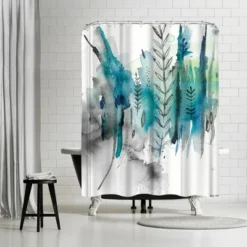 Americanflat 71" X 74" Shower Curtain By Paula Mills -Americanflat GUEST 77c72d97 33b6 4b28 8892 ca949ef07626
