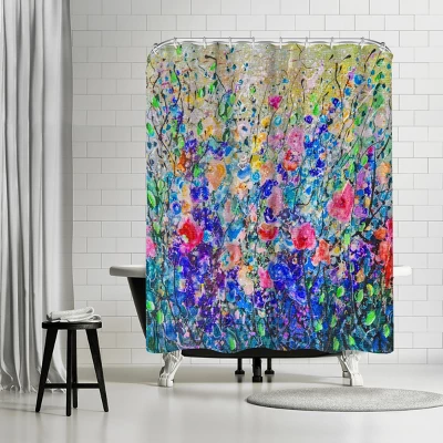 Americanflat 71X74 Abstract Shower Curtain By The Print Republic 22 Americanflat 71X74 Abstract Shower Curtain By The Print Republic - Image 20