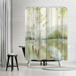 Americanflat 71" X 74" Shower Curtain Style 3 By PI Creative Art - Available In Variety Of Styles -Americanflat GUEST 798c0f82 f61b 4a02 98d2 7669403a36ce