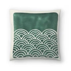 Americanflat Scallop Waves Teal Throw Pillow By Pauline Stanley 7 Americanflat Scallop Waves Teal Throw Pillow By Pauline Stanley -Americanflat GUEST 7a574a76 15fe 49c2 9422 bfd9a617396f